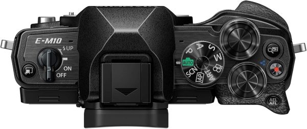 Olympus OM-D E-M10 Mark IV Black Camera Body - Image 3